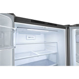 LG - 19 CF 4-Door Counter Depth French Door Refrigerator, 33" - LRMNC1803S