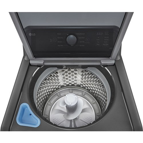 LG - 4.1 CF Ultra Large Capacity Top Load Washer, Agitator - WT6105CM
