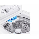 LG - 4.8 Top Load Washer (WT7155CW) & 7.3 CF Gas Dryer (DLG7151W) - WT7155CW-G-KIT