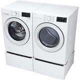 LG - 5.0 CF Front Load Washer (WM3470CW) & 7.4 CF Gas Dryer (DLG3471W) - WM3470CW-G-KIT
