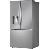 LG - 26cu.ft. Counter Depth MAX, Dual Ice maker with Craft ice, I+W Dispenser - LRRXC2606S