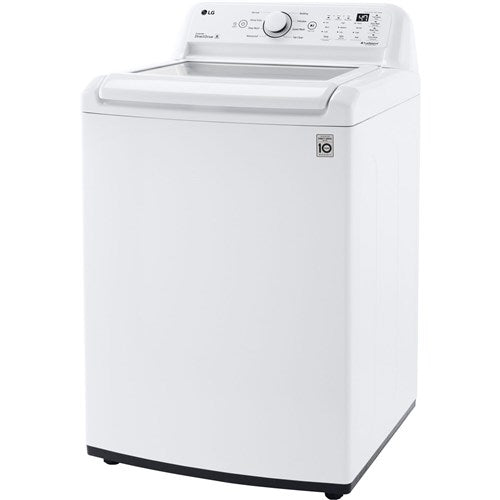 LG - 4.3 CF Top Load Washer (WT7000CW) & 7.3 CF Gas Dryer (DLG7001W) - WT7000CW-G-KIT