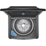 LG - 4.1 CF Ultra Large Capacity Top Load Washer, Agitator - WT6105CM