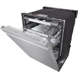 LG - 24" Top Control Dishwasher, 42dB, Smart WiFi, QuadWash Pro, Dynamic Dry - LDPH7972S