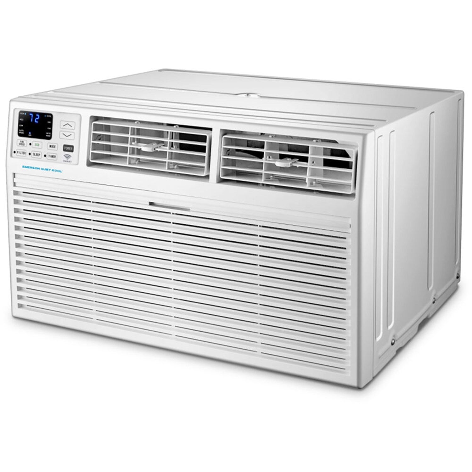 Emerson Quiet Kool 8,000 BTU 115V SMART Through-the-Wall Air Conditioner with Remote, Wi-Fi, and Voice Control