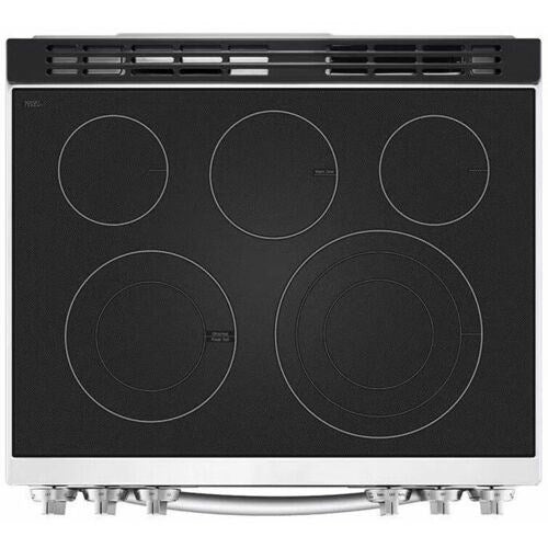 LG - 6.3 CF Electric Single Oven Slide-In Range, Instaview, Air Fry, ThingQ - LSEL6335FE