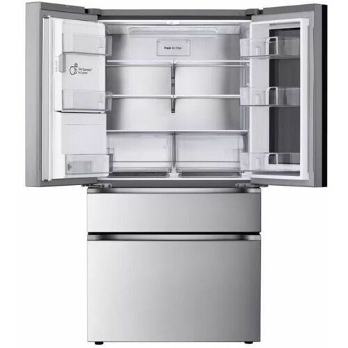 LG - 29 CF 4-Door French Door,InstaView Edge to Edge and Ice&Water Dispenser - LF29S8250S