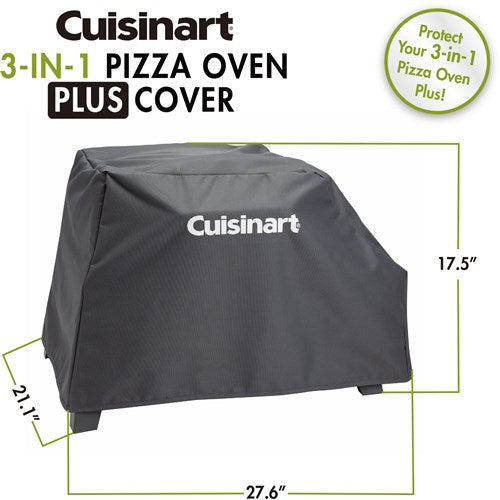 Cuisinart Grill - 3-in-1 Pizza Oven Plus Cover, Water/Weather Resistant - CGC-103