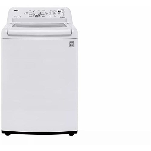 LG - 4.3 CF Top Load Washer (WT7005CW) & 7.3 Electric Dryer (DLE7000W) - WT7005CW-E-KIT
