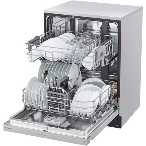 LG - 24" Front Control Dishwasher w/ Pocket Handel, ADA Compliant, QuadWash - ADFD5448AT