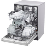 LG - 24" Front Control Dishwasher w/ Pocket Handel, ADA Compliant, QuadWash - ADFD5448AT
