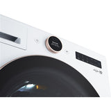 LG - 5.0 CF Ultra Large Capacity Front Load Washer, TurboWash360, Steam, Wifi - WM6500HWA