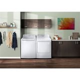 LG - 4.3 CF Top Load Washer (WT7000CW) & 7.3 CF Electric Dryer (DLE7000W) - WT7000CW-E-KIT