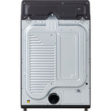 LG - 7.3 CF Gas Dryer, LCD Digital Dial Control, Wi-Fi, Easy Load, Steam - DLGX8601BE