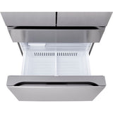 LG - 30 CF 4-Door French Door Refrigerator, Full Convert Drawer,Pocket Handle - LF30S8210S