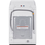 Midea - 4.4 CF Top Load Washer, Agitator, Stainless Tub - MLTW44A4BWW