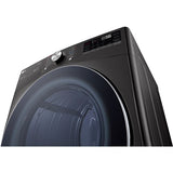 LG - 5.0 CF Front Load Washer (WM4200HBA) & 7.4 CF Electric Dryer (DLEX4200B) - WM4200HBA-E-KIT