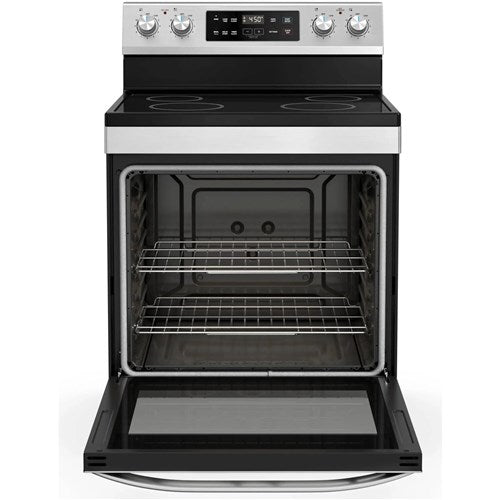 Midea - 30" Electric Range with Steam Clean - MER30S2AST