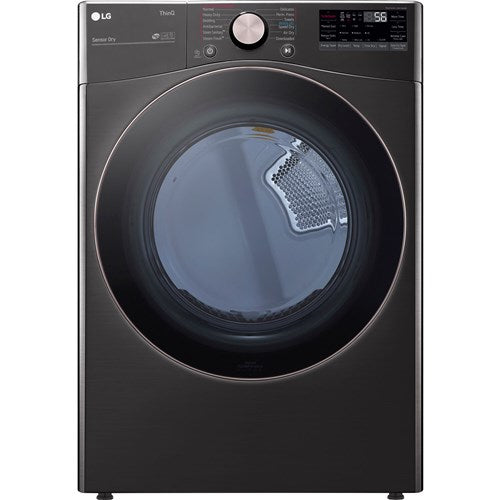 LG - 4.5 CF Front Load Washer (WM4000HBA) & 7.4 CF Electric Dryer (DLEX4000B) - WM4000HBA-E-KIT