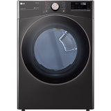 LG - 4.5 CF Front Load Washer (WM4000HBA) & 7.4 CF Electric Dryer (DLEX4000B) - WM4000HBA-E-KIT