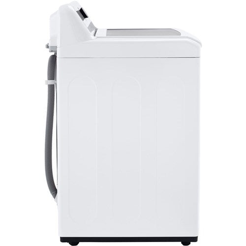 LG - 4.3 CF Top Load Washer (WT7000CW) & 7.3 CF Gas Dryer (DLG7001W) - WT7000CW-G-KIT