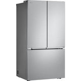 LG - 32 CF Standard Depth Max 3 Door Refrigerator,Pocket Handle,Single Ice - LRFLS3216S