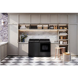 LG - 7.3 CF Electric Dryer, Wi-Fi, Easy Load, AI Sensor Dry - DLE8200L