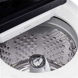 LG - 5.5 CF Top Load Washer, TurboWash 3D, Wi-Fi, Easy Unload, Agitator - WT8405CW