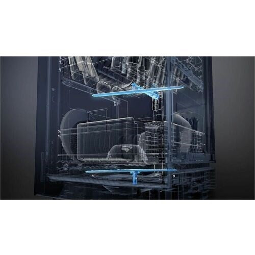 Midea - 24" Front Control Dishwasher, 52 dBA, Hybrid Tub - MDF24P1BWW