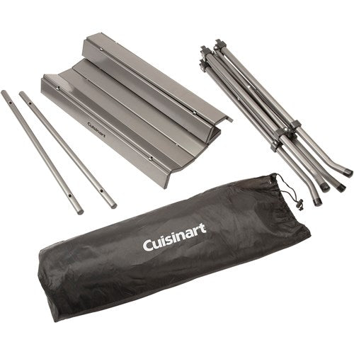 Cuisinart Grill - Aluminum Folding Prep Table 20" x 22" Includes Carrying Tote - CPT-2140