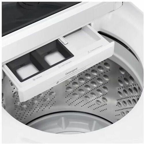 LG - 5.0 CF Top Load Washer, TurboWash3D, Wi-Fi, Easy Unload - WT8200CW