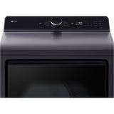 LG - 7.3 CF Gas Dryer, EasyLoad, AI Sensor Dry - DLG8401BE