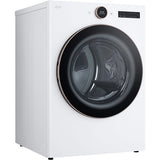 LG - 7.4 CF Ultra Large Capacity Gas Dryer w/ Sensor Dry, TurboSteam, Wi-Fi - DLGX6501W