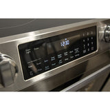 Sharp - 6.3 CF / 30" Electric Slide-In Range, Convection, AirFry - SSR3065JS