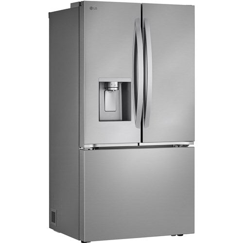 LG - 26cu.ft. Counter Depth MAX, Dual Ice maker with Craft ice, I+W Dispenser - LRRXC2606S