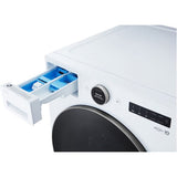 LG - 4.5 CF Ultra Large Capacity Front Load Washer with AIDD, Steam, Wi-Fi - WM5500HWA