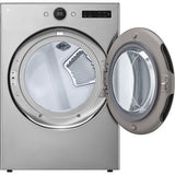 LG - 7.4 CF Ultra Large Capacity Gas Dryer w/ Sensor Dry, TurboSteam, Wi-Fi - DLGX5501V
