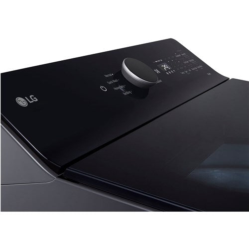 LG - 5.5 CF Top Load Washer, TurboWash 3D, Wi-Fi, Easy Unload - WT8400CB