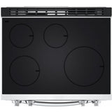 LG - 6.3 CF / 30" Smart Induction Slide-In Range with ProBake Convection - LSIL6334FE
