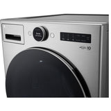 LG - 4.5 CF Ultra Large Capacity Front Load Washer with AIDD, Steam, Wi-Fi - WM5500HVA
