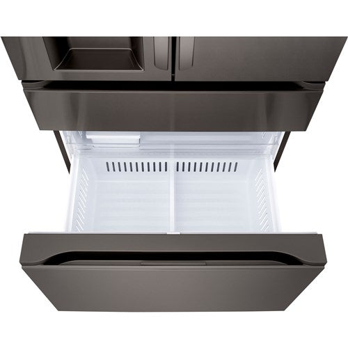 LG - 29 CF 4-Door French Door Refrigerator, Full Convert Drawer, Dual Handle - LF29H8330D