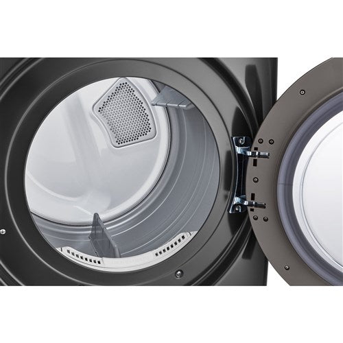 LG - 7.4 CF Ultra Large Capacity Electric Dryer with Sensor Dry, NFC Tag On - DLE3470M