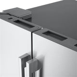 LG - 21 CF Counter Depth Max French Door, 33" Wide,Non Dispense,Hybrid Handle - LF21G6201S