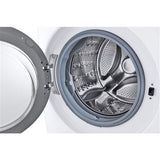 LG - 4.5 CF Front Load Washer (WM3400CW) & 7.4 CF Gas Dryer (DLG3401W) - WM3400CW-G-KIT