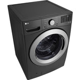 LG - 5.0 CF Ultra Large Capacity Front Load Washer with ColdWash, NFC Tag On - WM3470CM