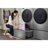 LG - 4.5 CF Front Load Washer (WM5500HVA) & 7.4 CF Electric Dryer (DLEX5500V) - WM5500HVA-E-KIT