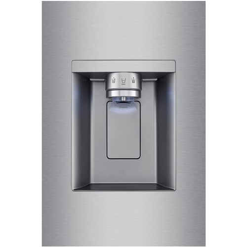 LG - 26cu.ft. Counter Depth MAX, Dual Ice maker with Craft ice, I+W Dispenser - LRRXC2606S