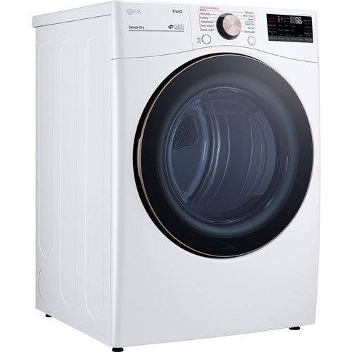 LG - 4.5 CF Front Load Washer (WM4000HWA) & 7.4 CF Electric Dryer (DLEX4000W) - WM4000HWA-E-KIT