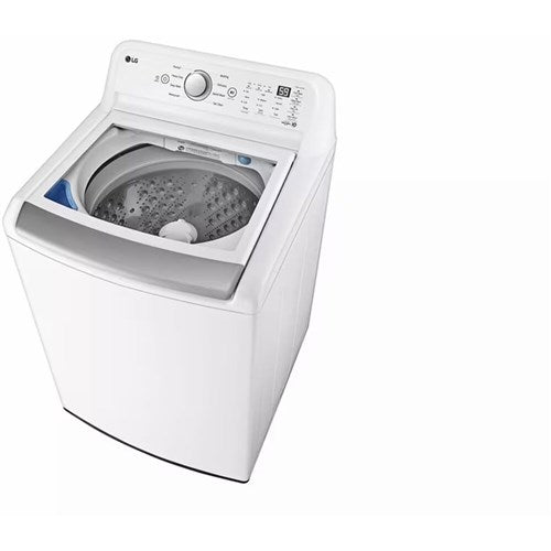 LG - 4.8 Top Load Washer (WT7155CW) & 7.3 CF Gas Dryer (DLG7151W) - WT7155CW-G-KIT