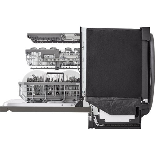 LG - 24" Top Control Dishwasher, 42dB, Smart WiFi, QuadWash Pro, Dynamic Dry - LDPH7972D